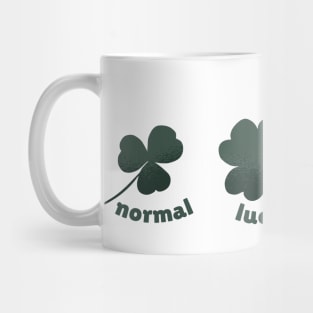 lucky and funny Weed Shirt Mug